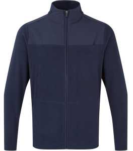 Onna by Premier Agility panelled fleece jacket in navy